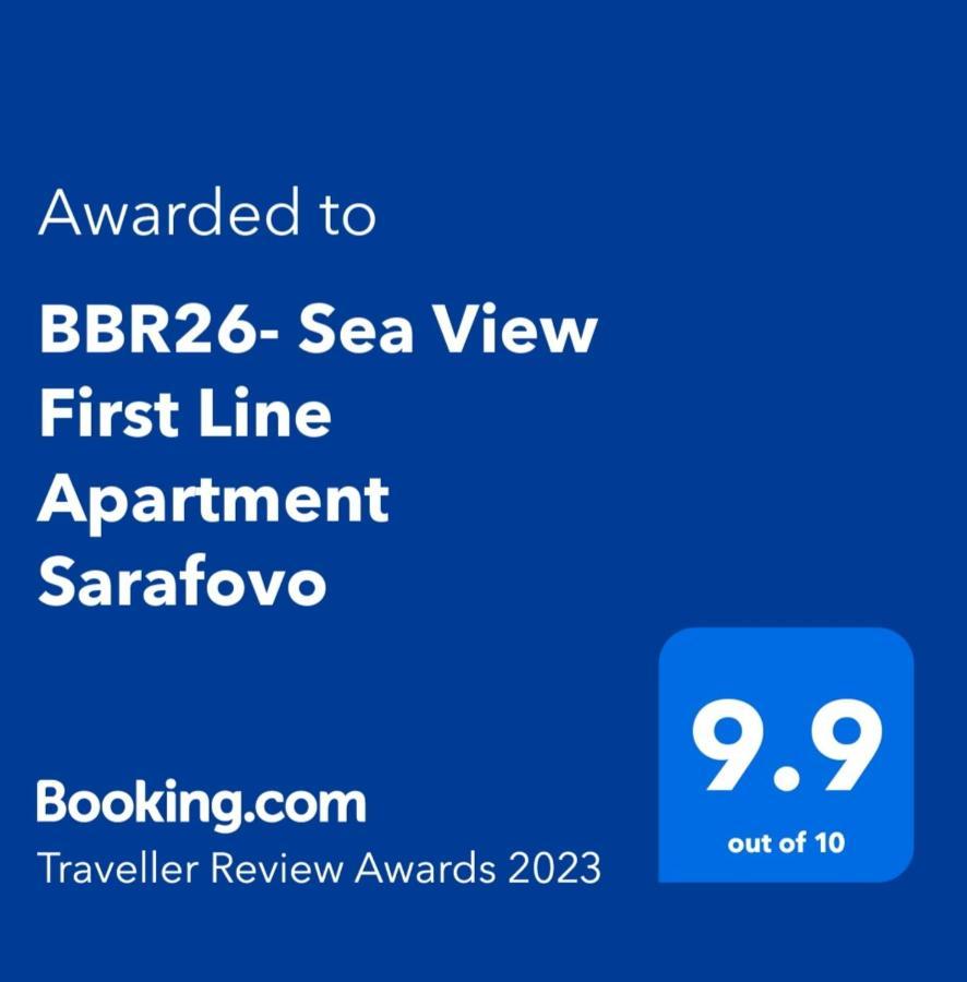 בורגאס Bbr26- Sea View First Line Apartment Sarafovo מראה חיצוני תמונה